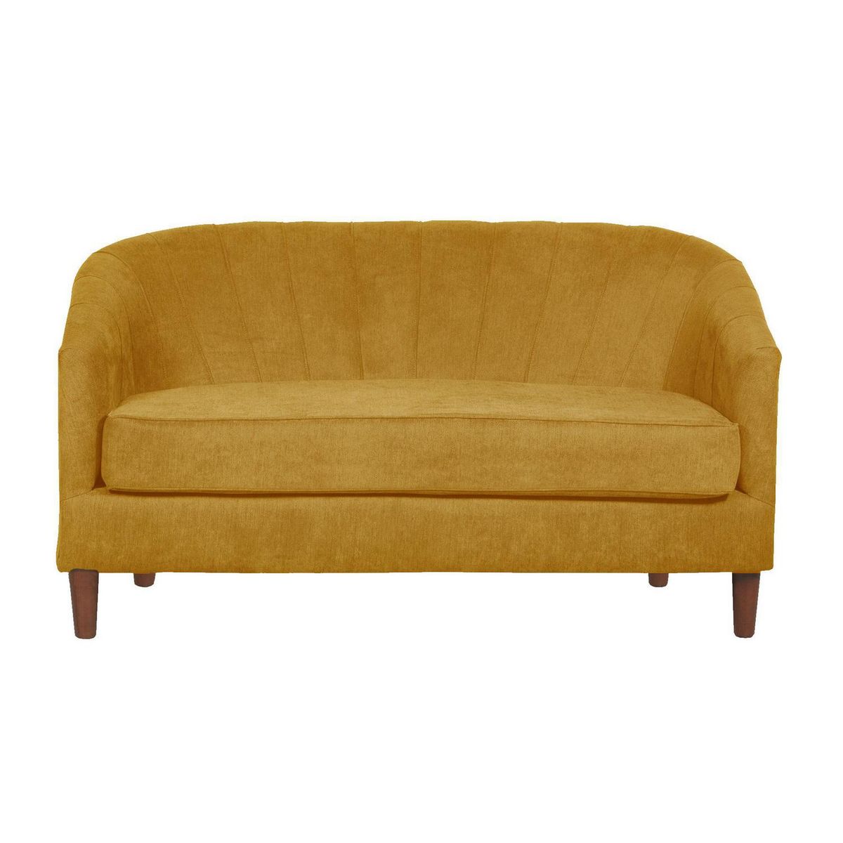 INTERMUEBLES - Sofá 2 cuerpos Rio 141x77x67 cm Oro