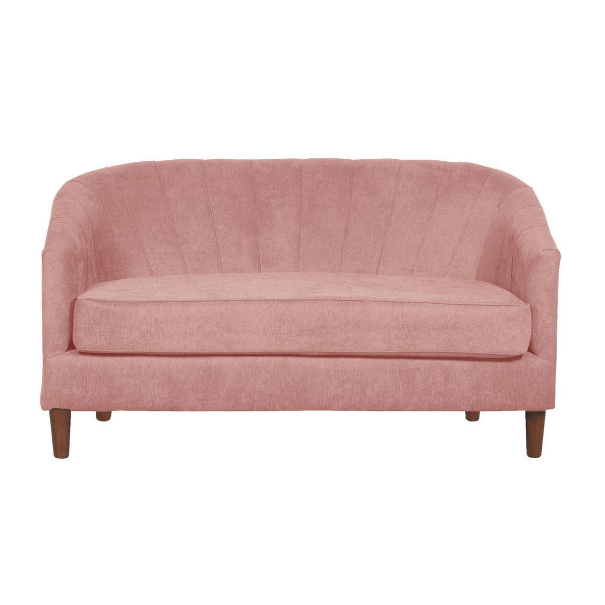 INTERMUEBLES - Sofá 2 cuerpos Rio 141x77x67 cm Palo Rosa