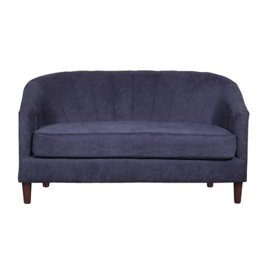 Sof 2 Cuerpos Ro Tela Azul 141x67x77 cm