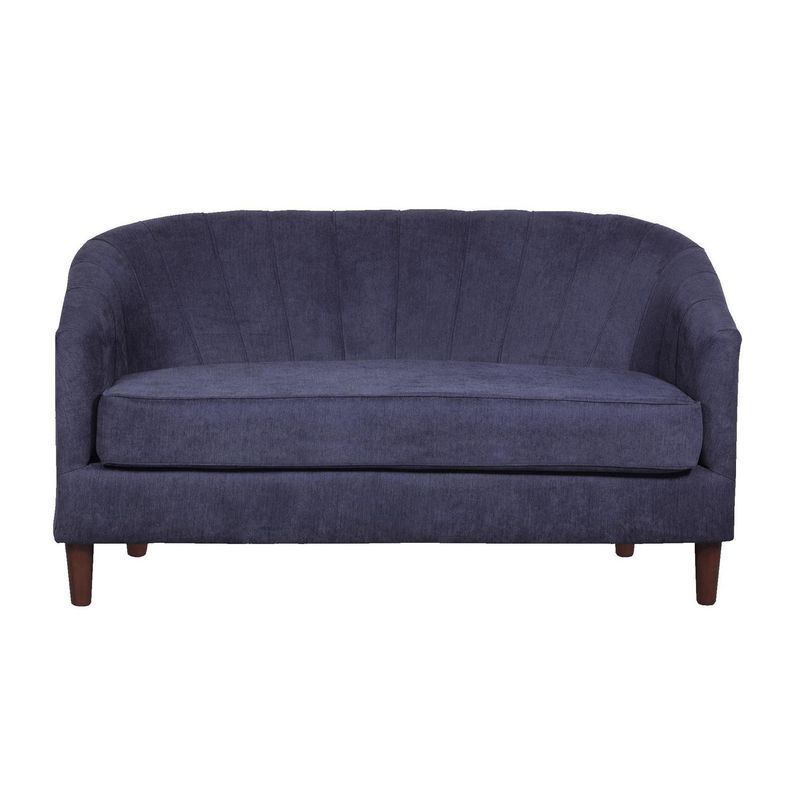 INNOVAMUEBLES - Sofá 2 cuerpos Rio 141x77x67 cm Azul