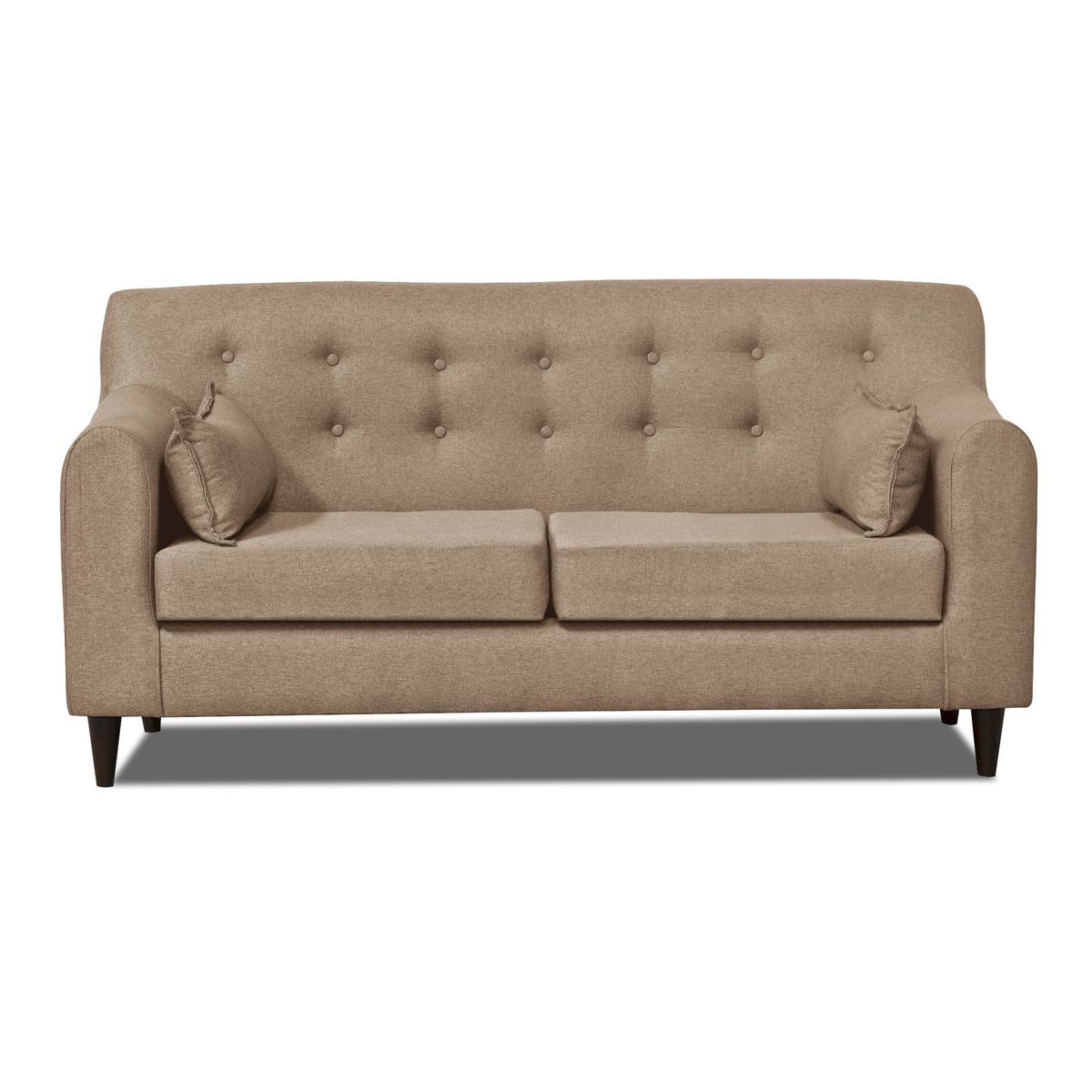 INTERMUEBLES - Sofá 3 cuerpos Dali 200x72x77 cm Arena