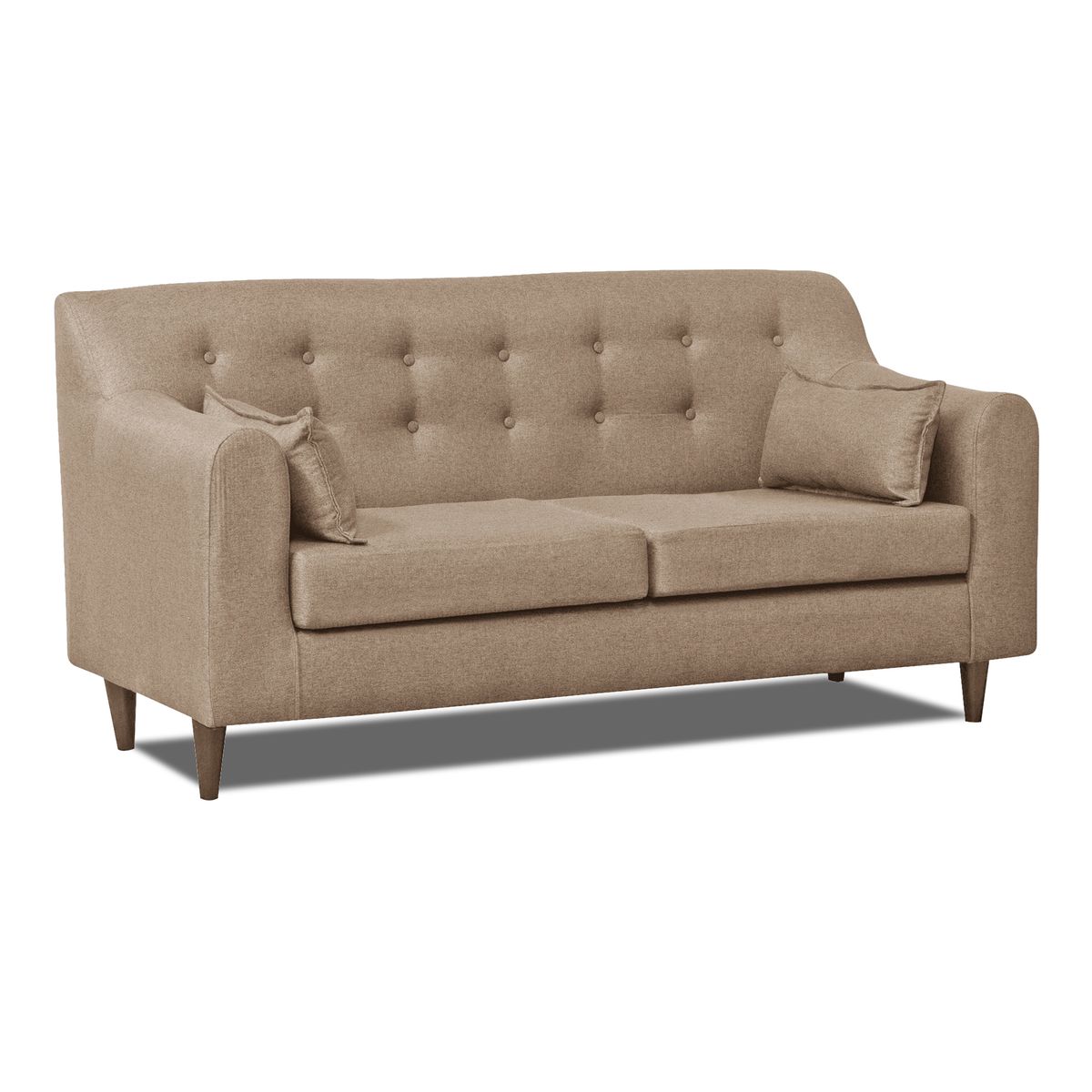 INTERMUEBLES - Sofá 3 cuerpos Dali 200x72x77 cm Arena