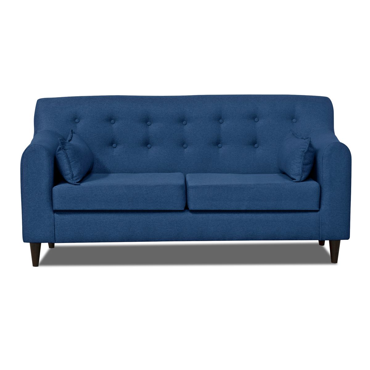 INTERMUEBLES - Sofá 3 cuerpos Dali 200x72x77 cm Azul