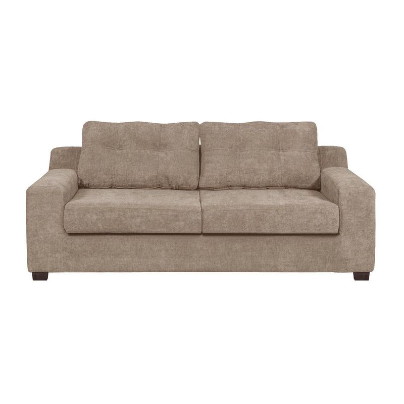 INNOVAMUEBLES - Sofá 3 cuerpos Santi 180x96x90 cm Beige