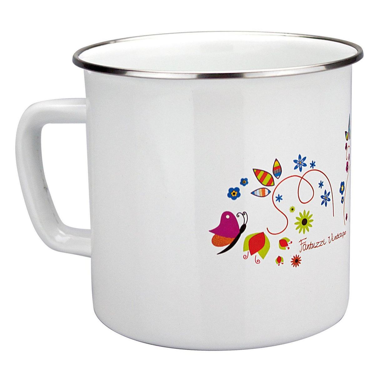 FANTUZZI - Lechero Vintage 500 ml Acero Blanco