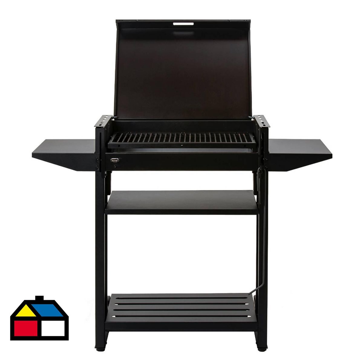 BOSCA - Parrilla a Carbón Alerce Negra Full Acero