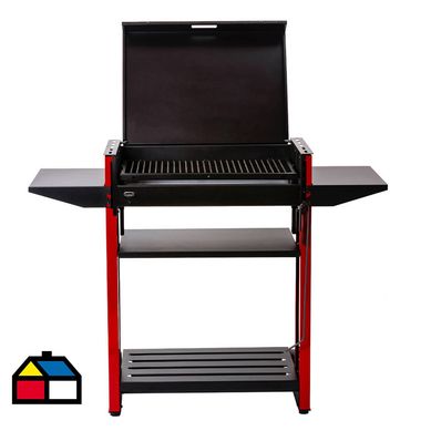 Parrilla a Carbn Alerce Roja Full