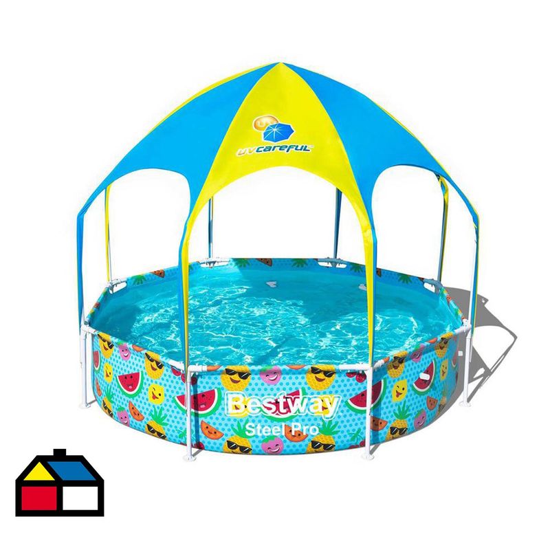 BESTWAY - 244x244x51 cm 1688 Litros