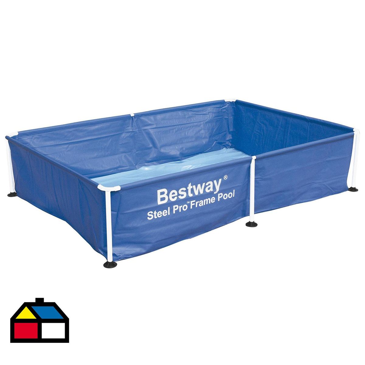 BESTWAY - Piscina estructural 150x110x42 cm 500 litros