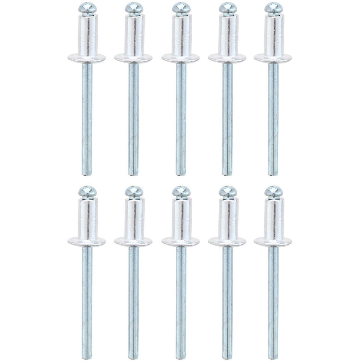 FIXSER - Remache tipo pop 4,8x10 mm 10 unidades