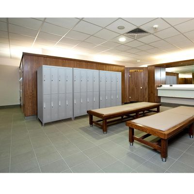 Imagen 2 del producto Locker 8 Puerta(s) 0 Cajón(es) 8 Repisa(s) 111x166x45 cm Gris