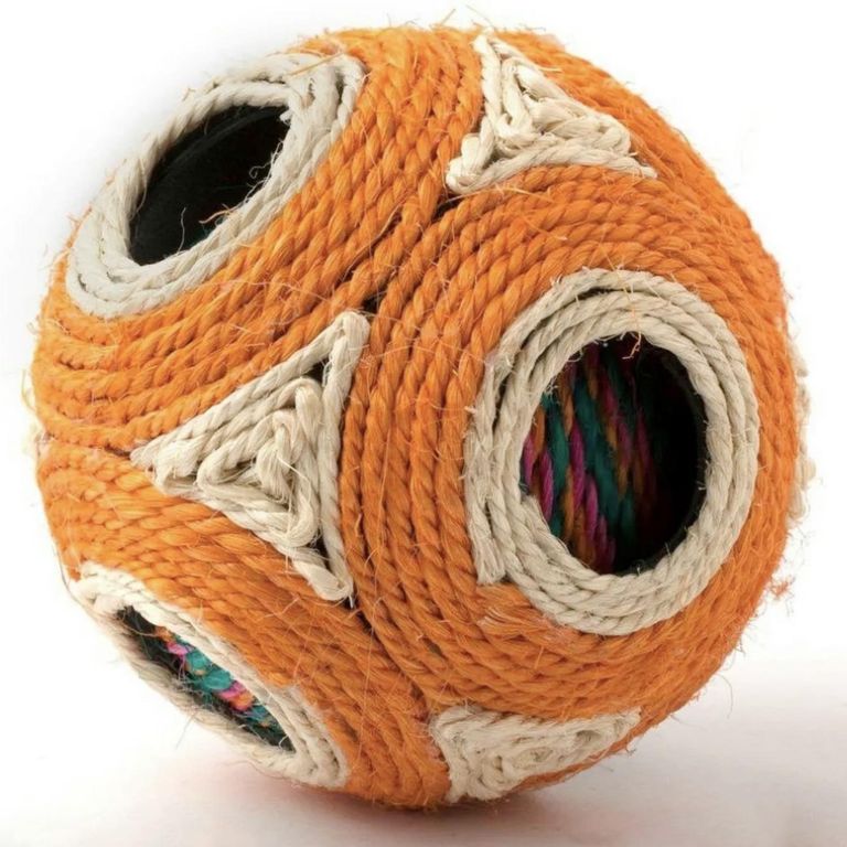 Juguete pelota sisal