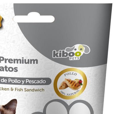 Imagen 2 del producto Snack gato sandwich pollo/pescado