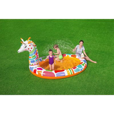 Imagen 2 del producto Piscina inflable de jirafa para niños