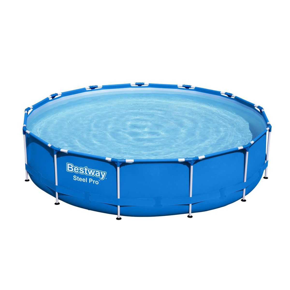 BESTWAY - Piscina estructural con filtro 396x396x84 cm 8680 litros