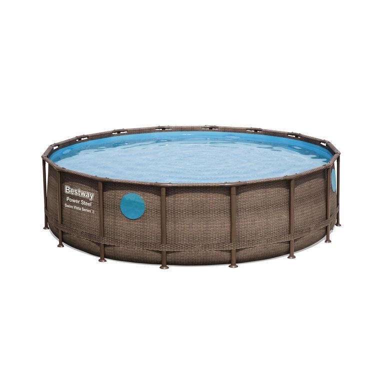 Piscina estructural de rattan 488x488x122 19480 litros