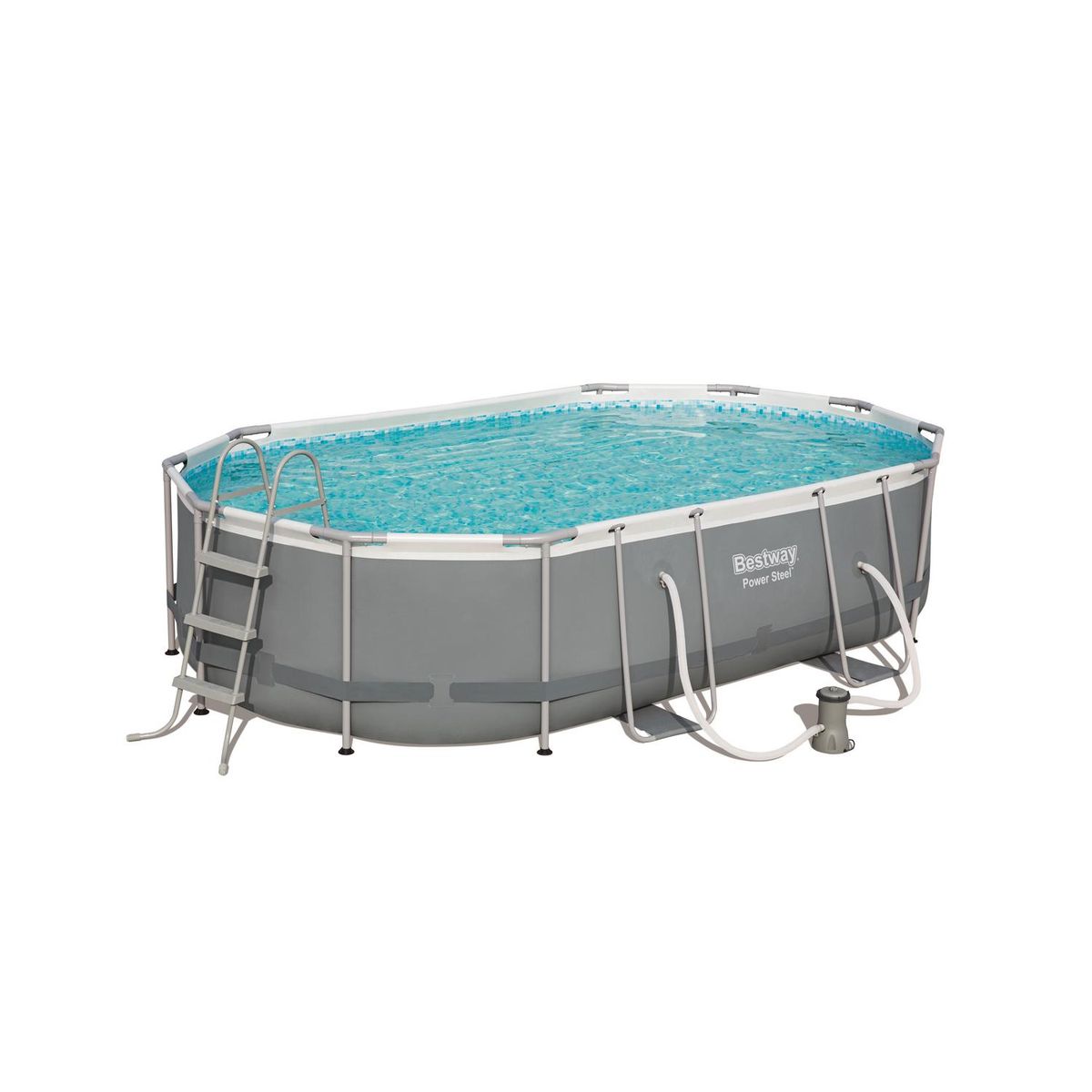BESTWAY - Piscina estructural 488x305x107 cm 10949 litros