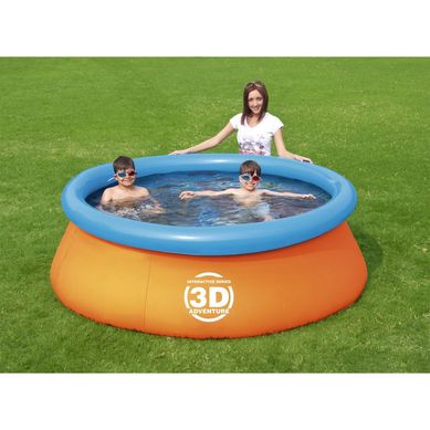 Piscina inflable 213x213x66 cm 1610 litros