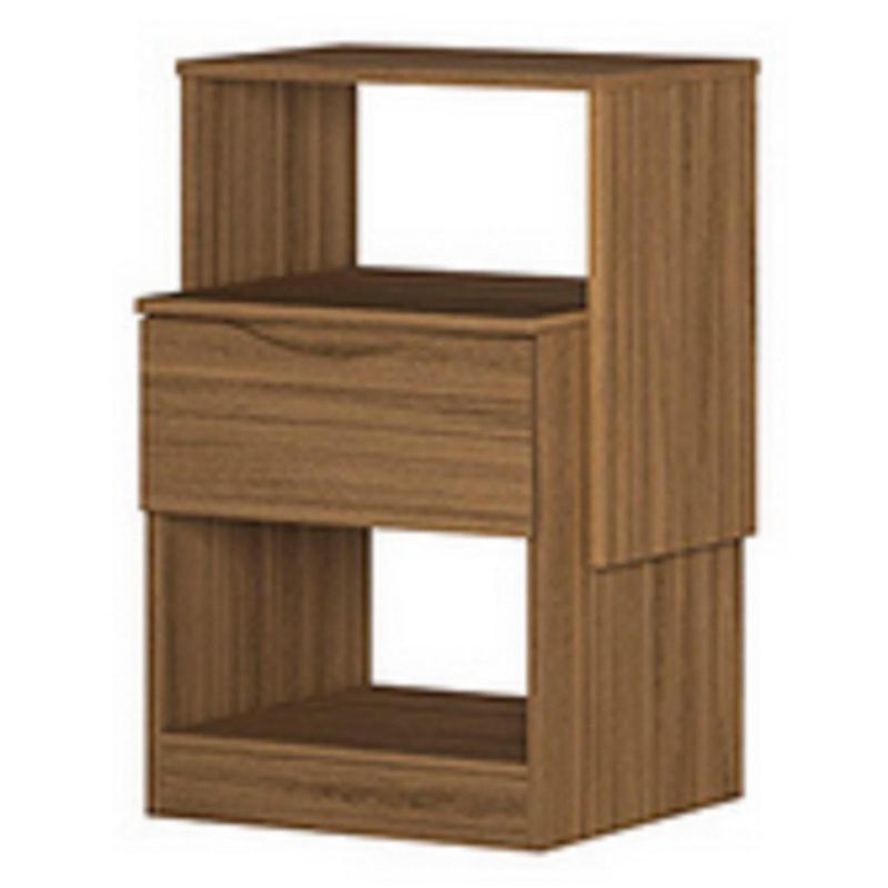 ROCH LTDA - Velador 1 Cajón(es) Berlim 41x70x41 cm Natural