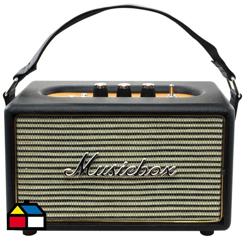MLAB - Radio Retro Musicbox Diseño años 70 Bluetooth