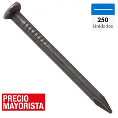 MAMUT - Clavo para concreto 2x25 mm 250 unidades
