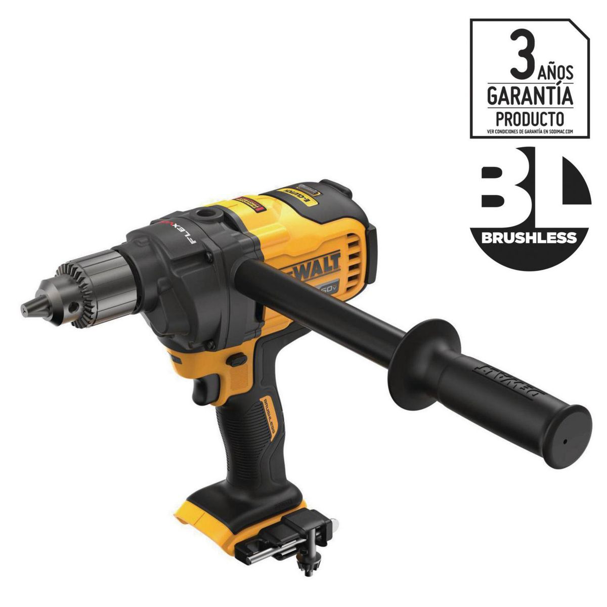 DEWALT - Taladro Rotacion 13 mm 60 V