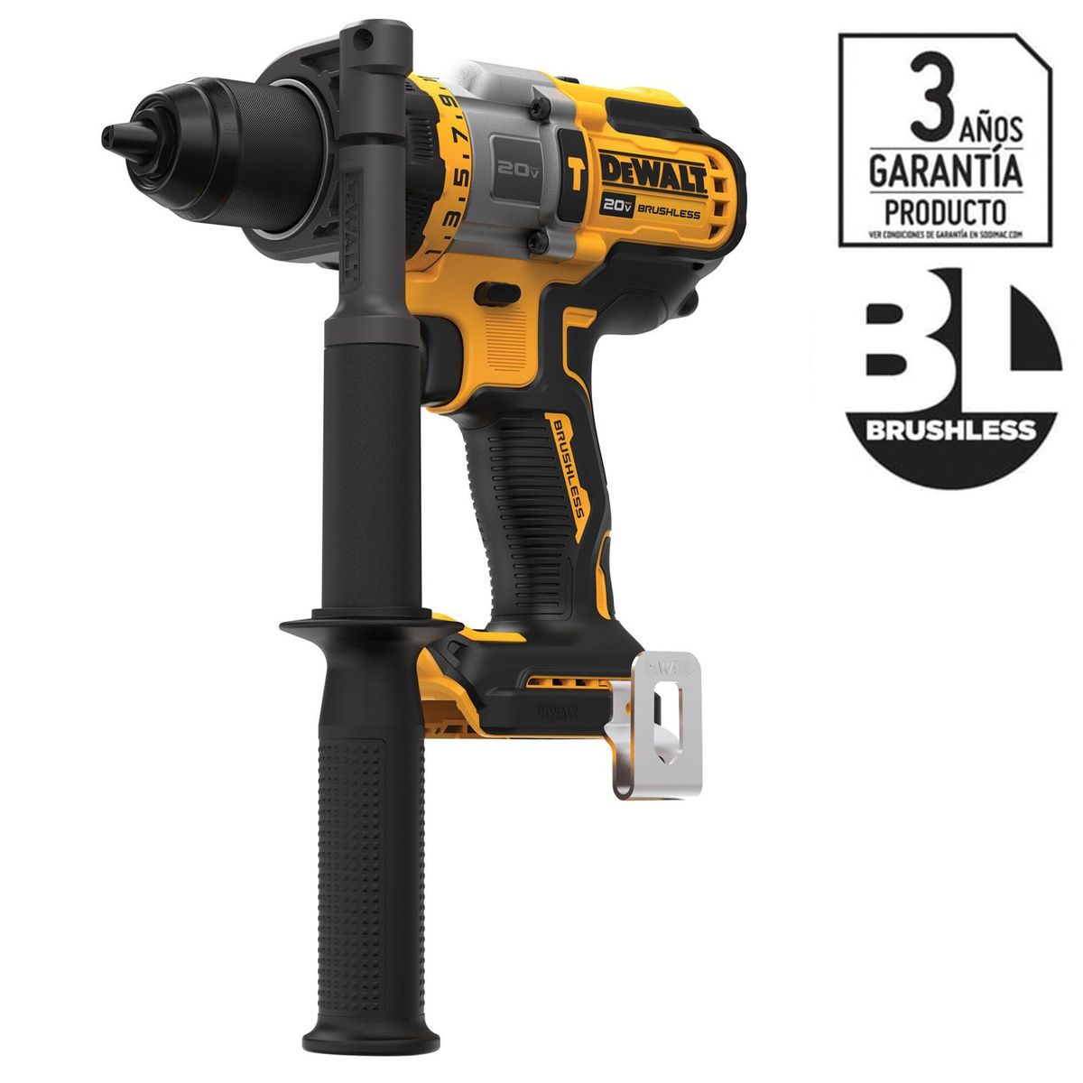 DEWALT - Taladro Inalámbrico Percutor 13 mm 20 V sin Batería