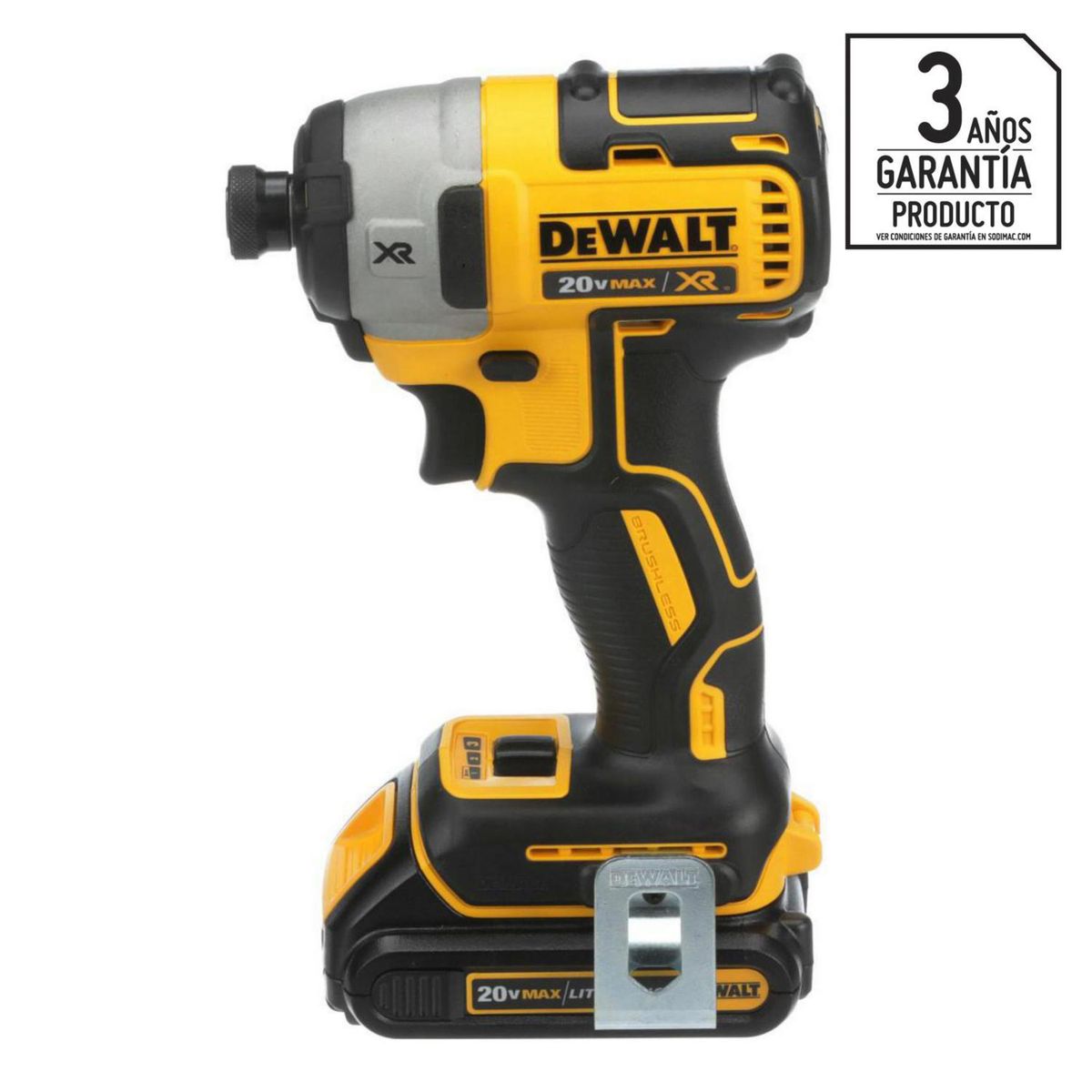 DEWALT - Atornillador de impacto inalámbrico 1/4" 20V sin batería
