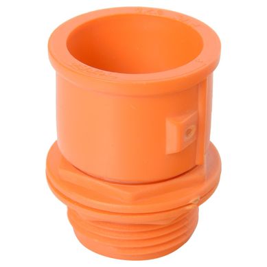 Terminal PVC HE con tuerca 25 mm