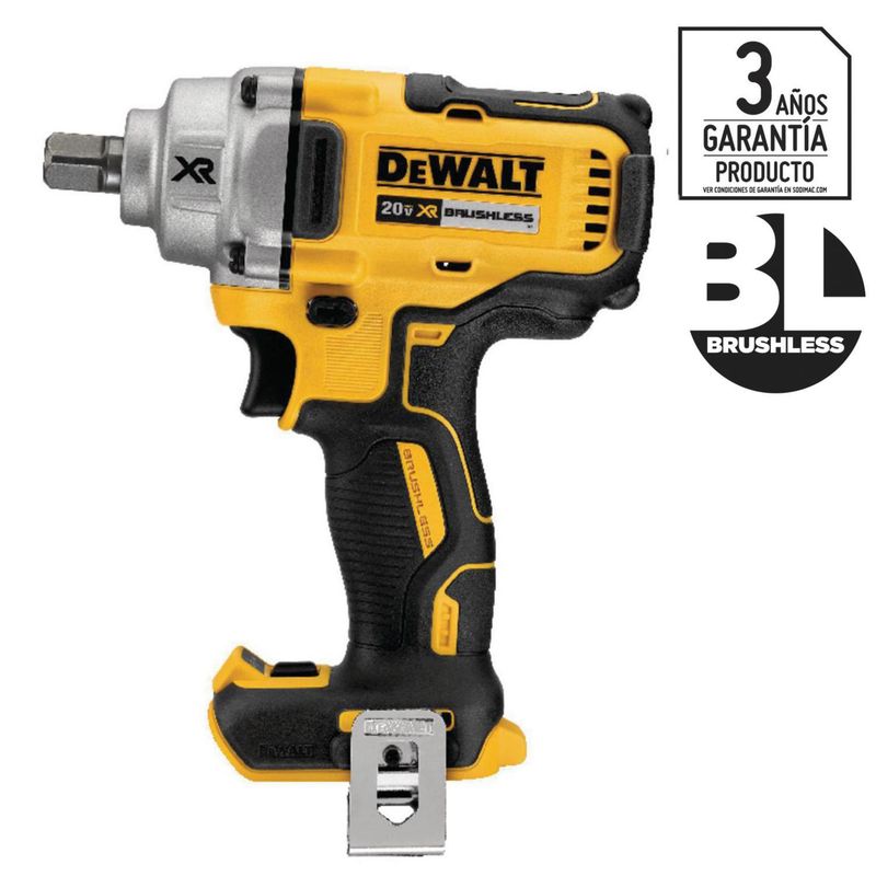 DEWALT - Llave de impacto inalámbrico 1/2" 20V sin batería
