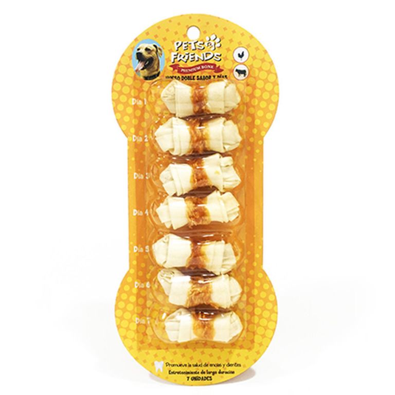 Hueso Doble para Perro Adulto Pollo/vacuno 0.2 kg