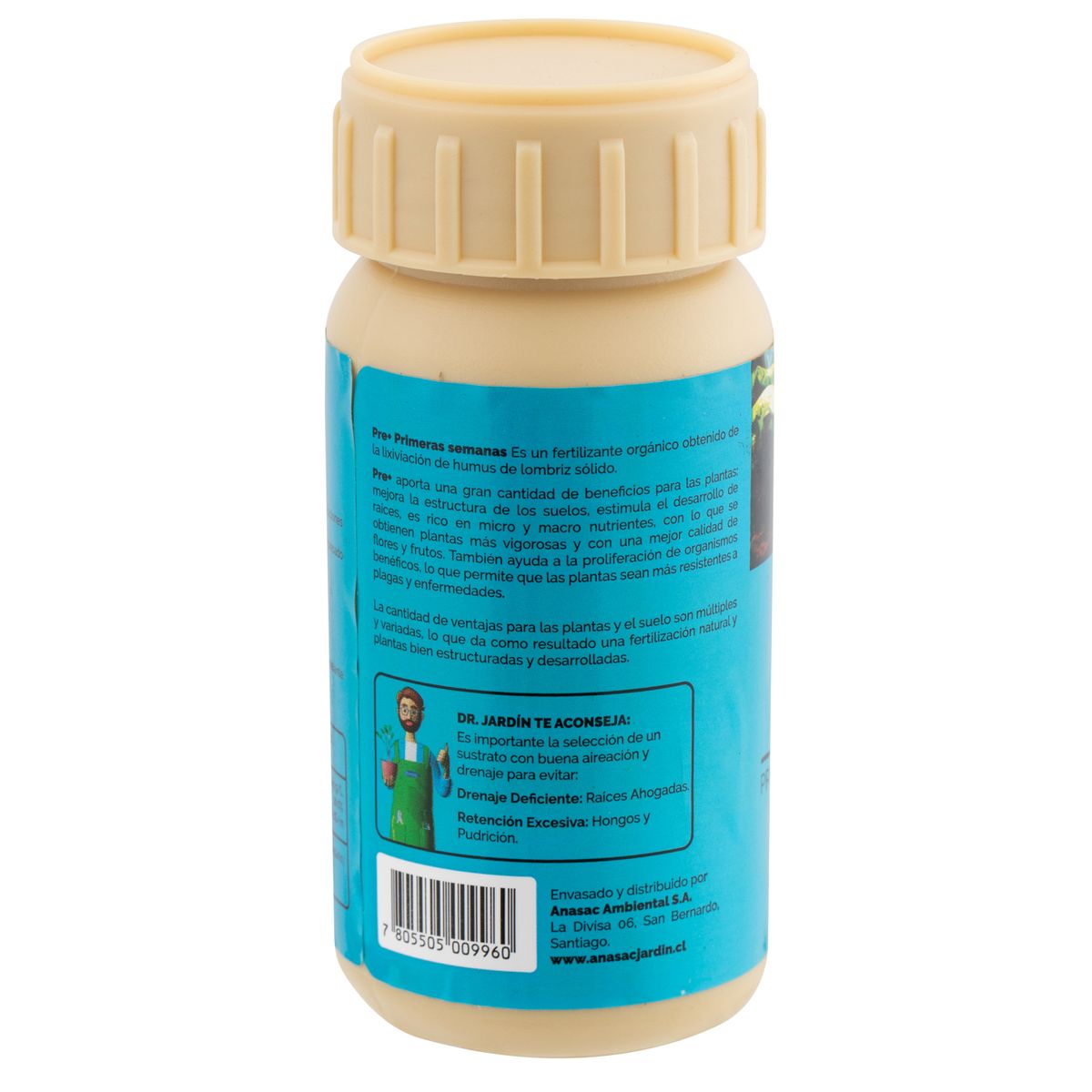 ANASAC - Fertilizante concentrado para preparación de suelo en cultivo sustentable