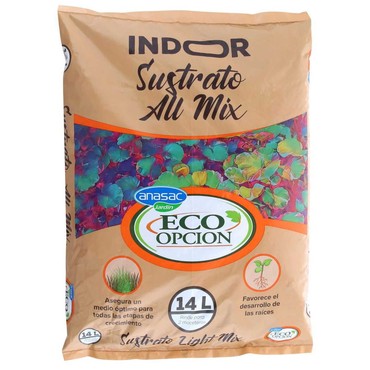 ANASAC - Sustrato all mix indoor 14 litros