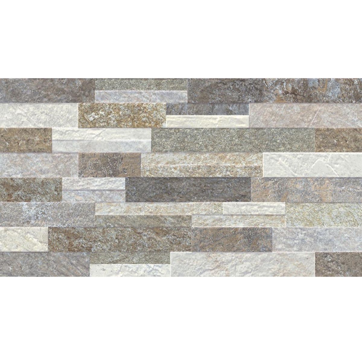 ANTIK - Cerámica 33x60 cm CERAMICA CANJIQUINHA MIX Café 2.3 m2