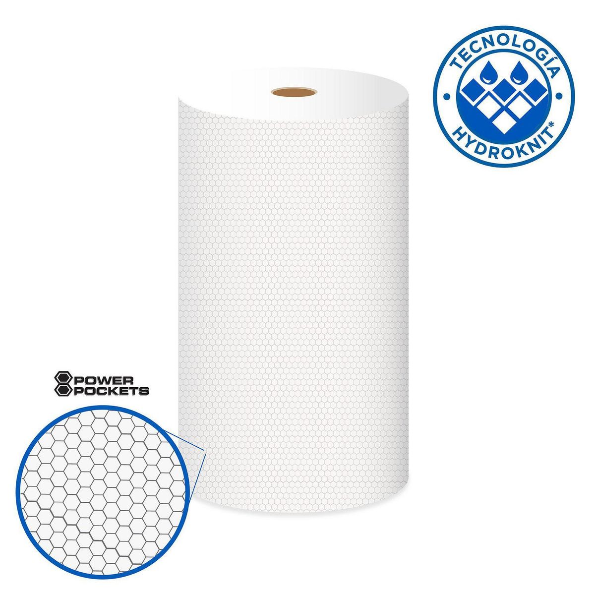 WYPALL - Pack de 6 Rollos Paños Industriales Wypall X70 Plus 88 Unidades