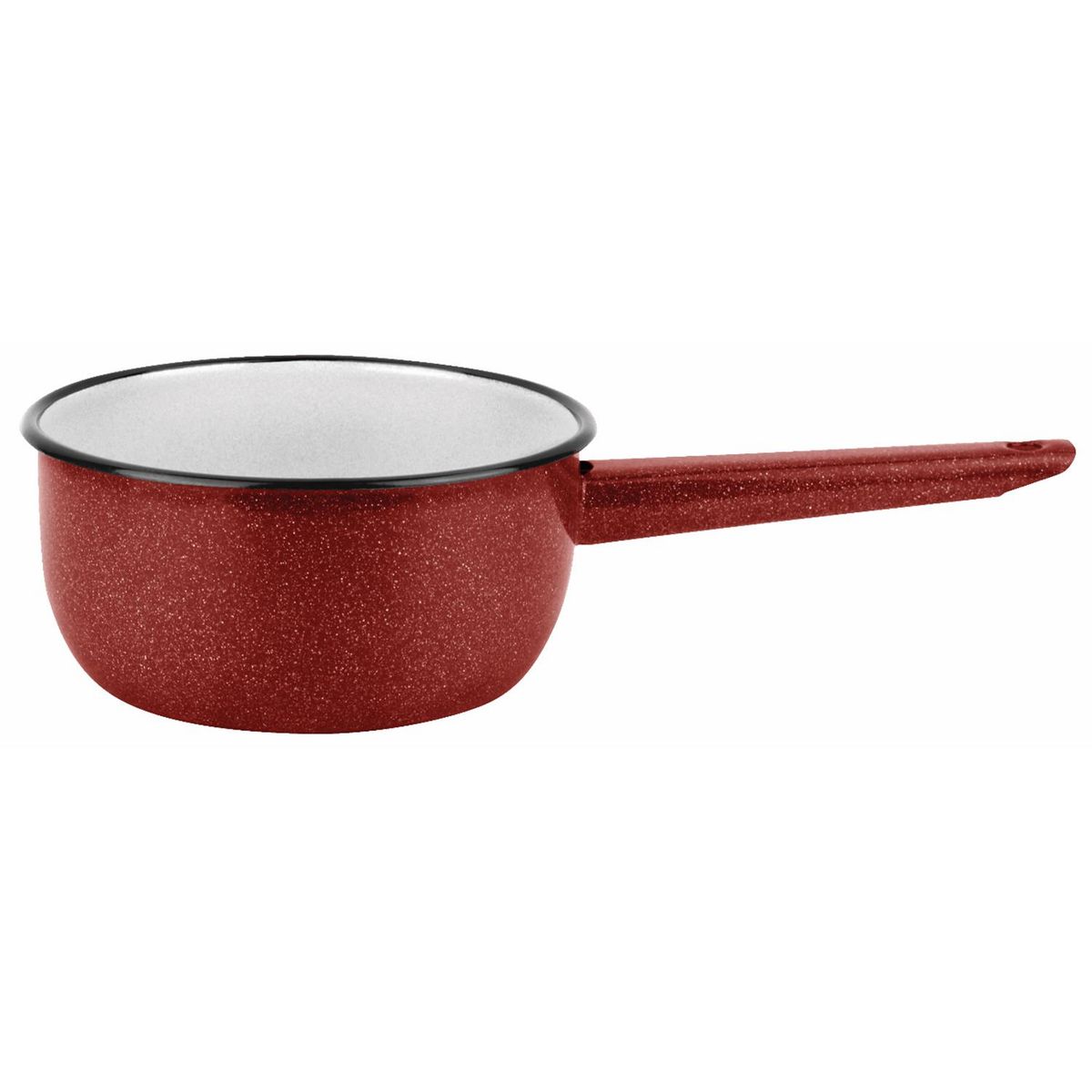 FANTUZZI - Cazo 16 cm 1 l acero carbonico rojo