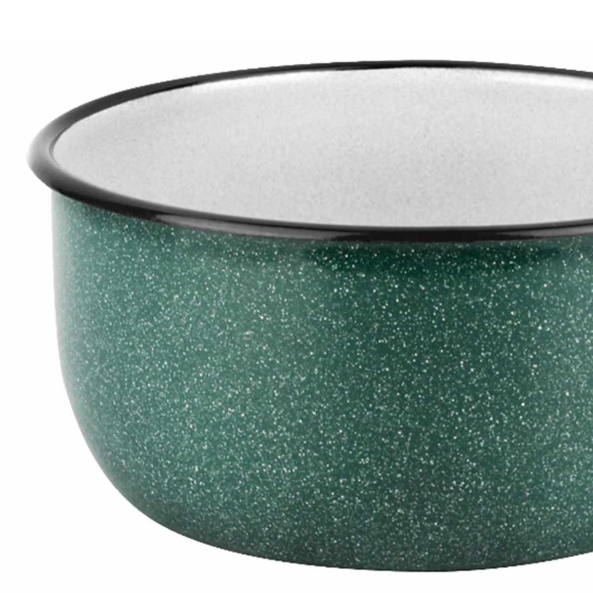 FANTUZZI - Cazo 16 cm 1 l acero carbonico verde