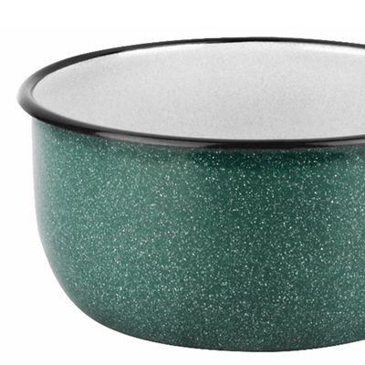 Imagen 2 del producto Cazo 16 cm 1 l acero carbonico verde