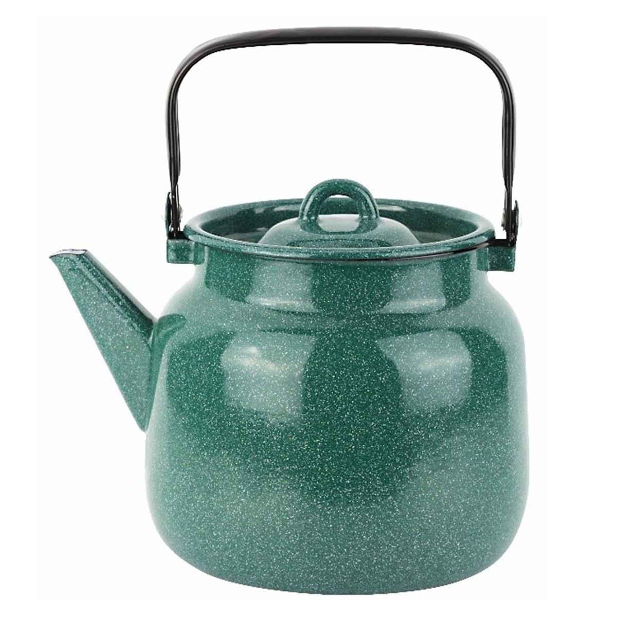 FANTUZZI - Tetera Fundo 3.5 l Acero Verde