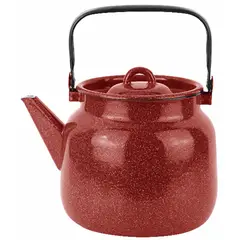 FANTUZZI - Tetera Fundo 3.5 l Acero Rojo