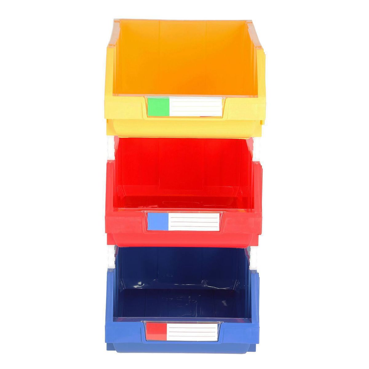 AUTORODEC - Pack 3 Cajas Organizadoras 30x17.5x45 cm 50 l Multicolor