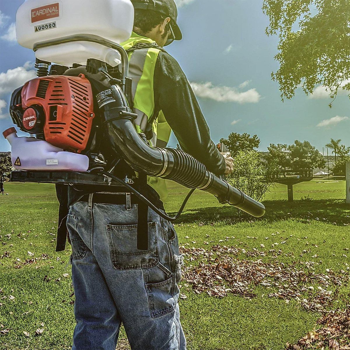 CARDINAL - Pulverizador/Atomizador a motor Cardinal gasolina 3 HP.