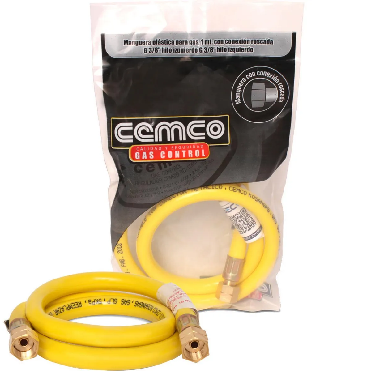 CEMCO - Manguera gas 3/8" 100 cm