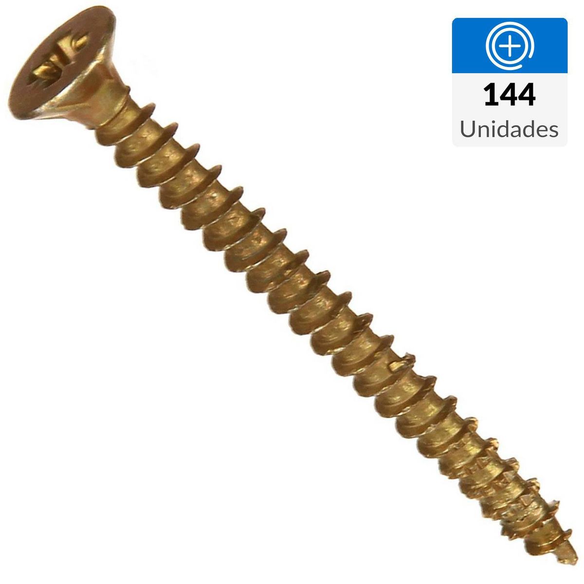 MAMUT - Tornillo Tirafondo Madera 1 " 6 mm 144 unidad(es)