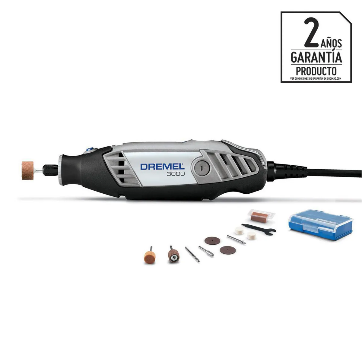 DREMEL - Dremel Herramienta Multipropósito 120W + 10 Accesorios