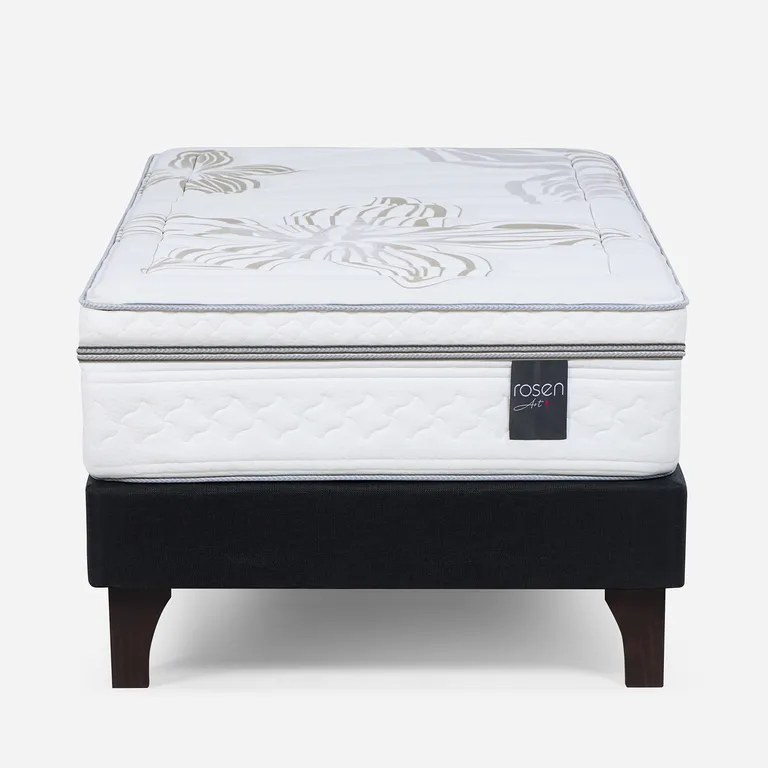 ROSEN Cama 1.5 plazas Europea Art 4 Negro