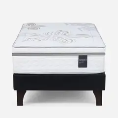 ROSEN - Cama 1.5 Plazas Europea Art 4 Negro