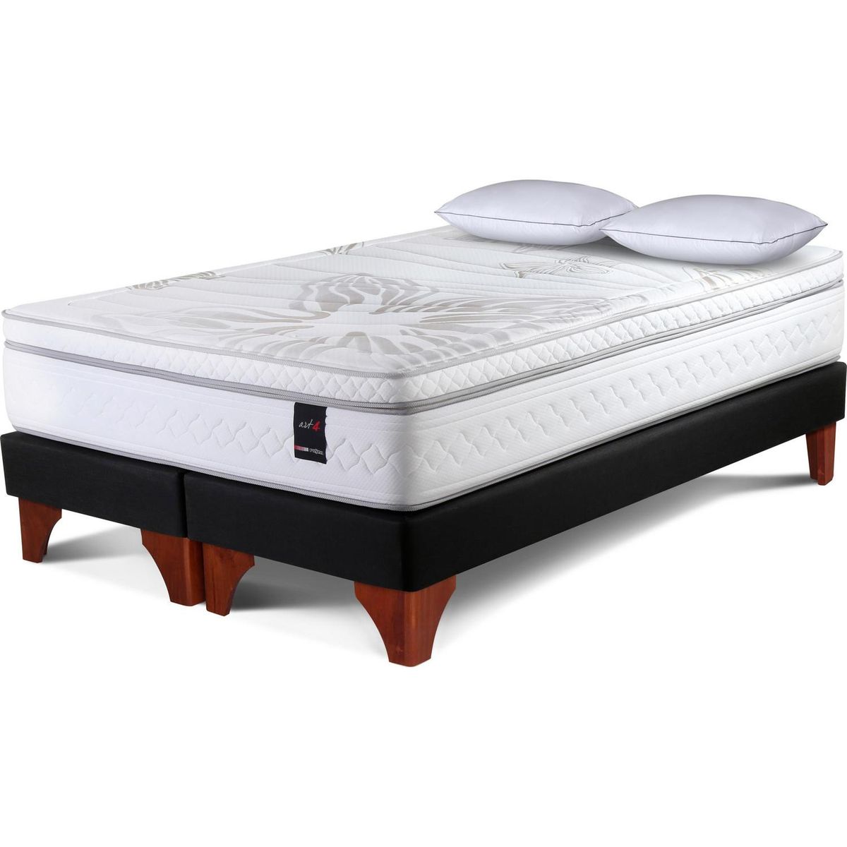 ROSEN - Cama Super king Europea Art 4 Negro