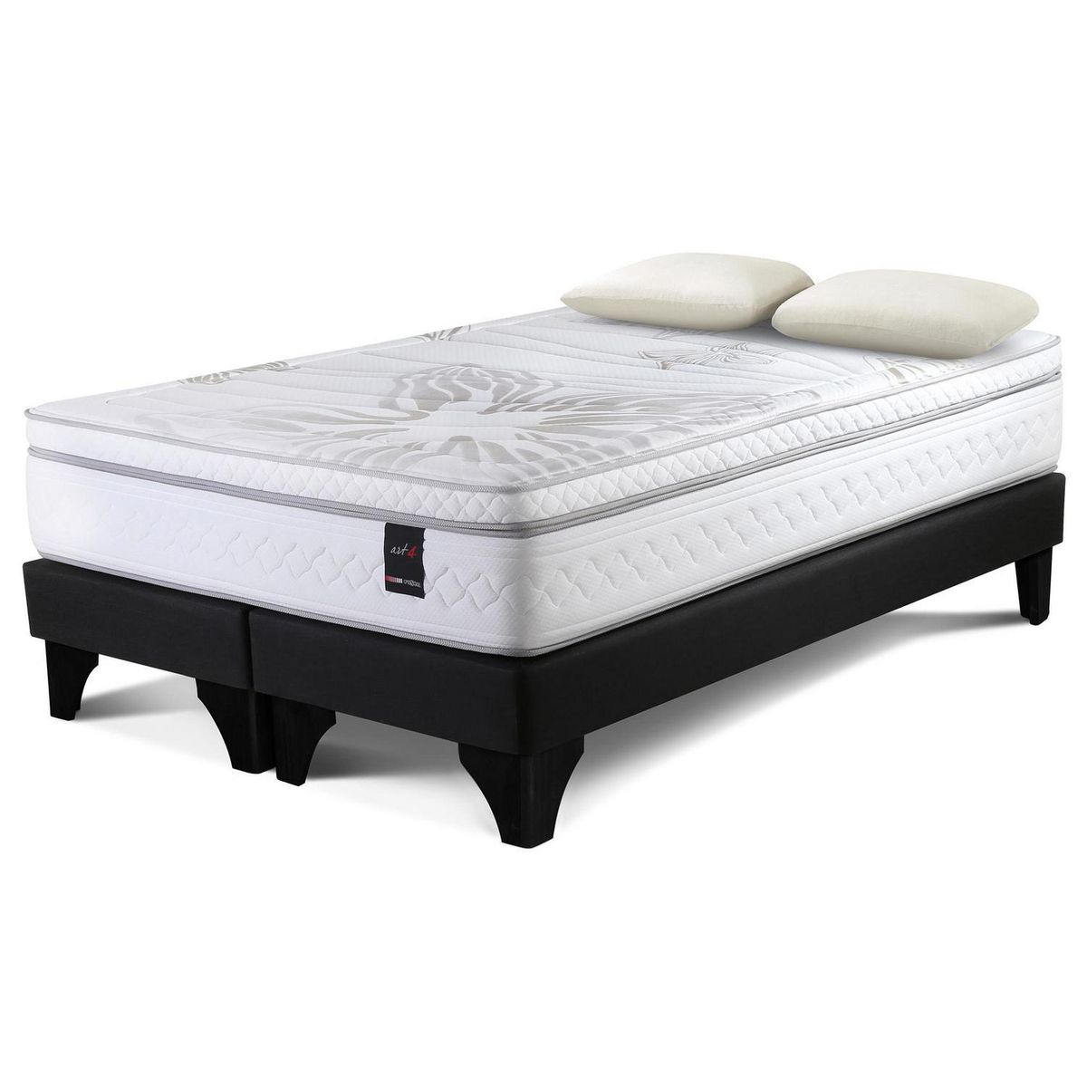 ROSEN - Cama Super king Europea Art 4 Negro