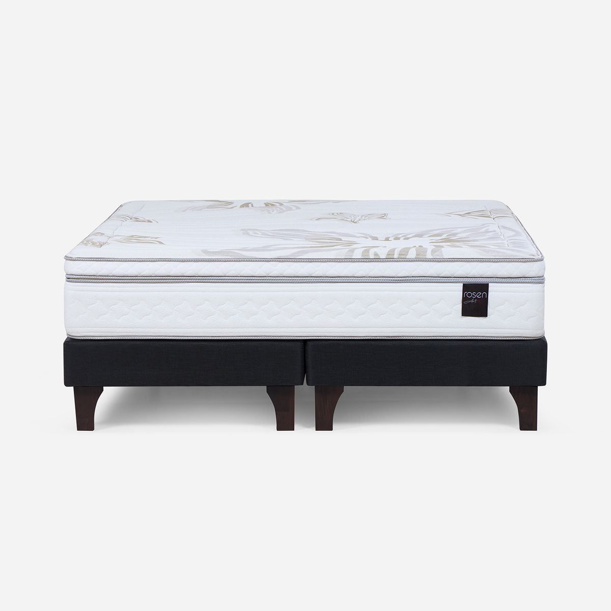 ROSEN - Box Spring King Box Spring Art 4 Negro